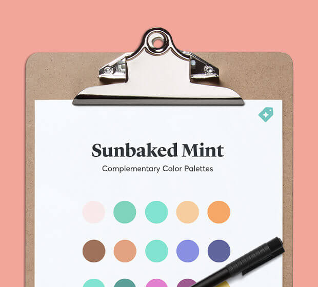 Sunbaked Mint Palettes