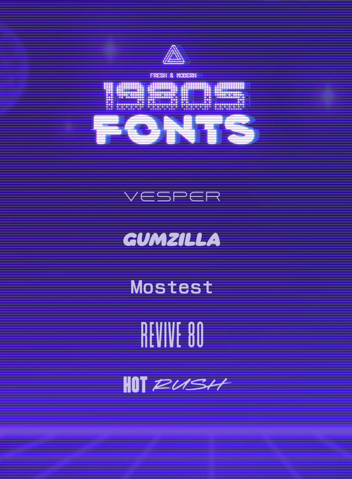 80s script font free