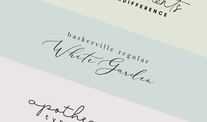How to Create Delightful Script Font Pairings