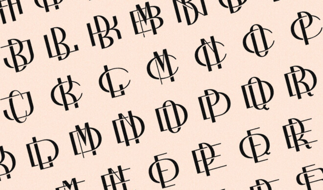 Splendidly Designed Monogram Fonts for Your Next Project