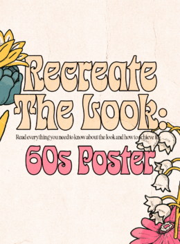 Recreate the Look: 60s Poster design