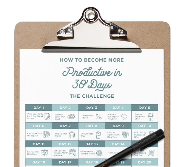 30 Day Productivity Challenge