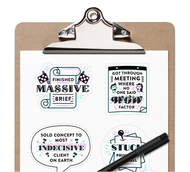 Professional Designer Stickers