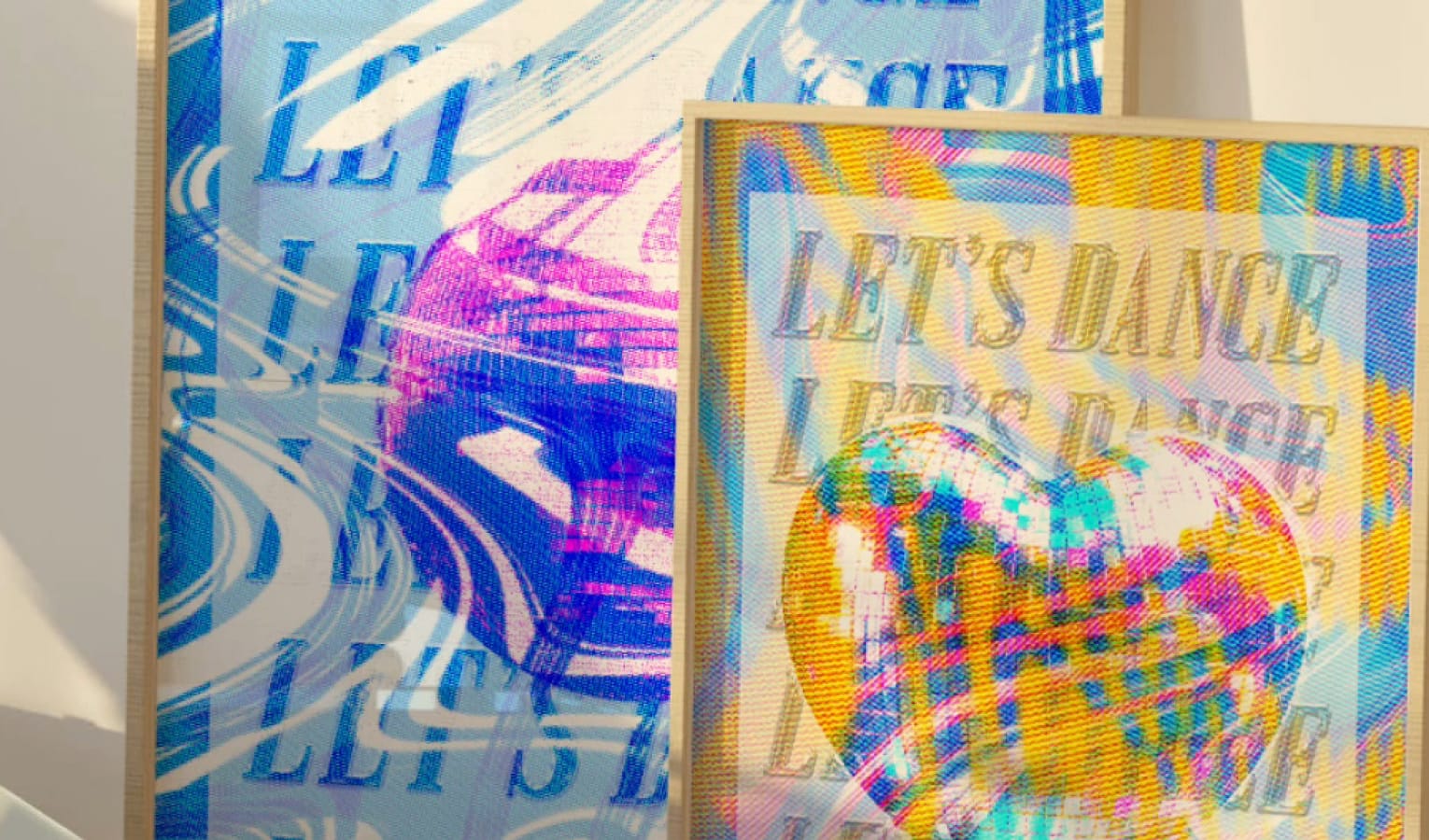 Design it Yourself: Disco Heart Poster