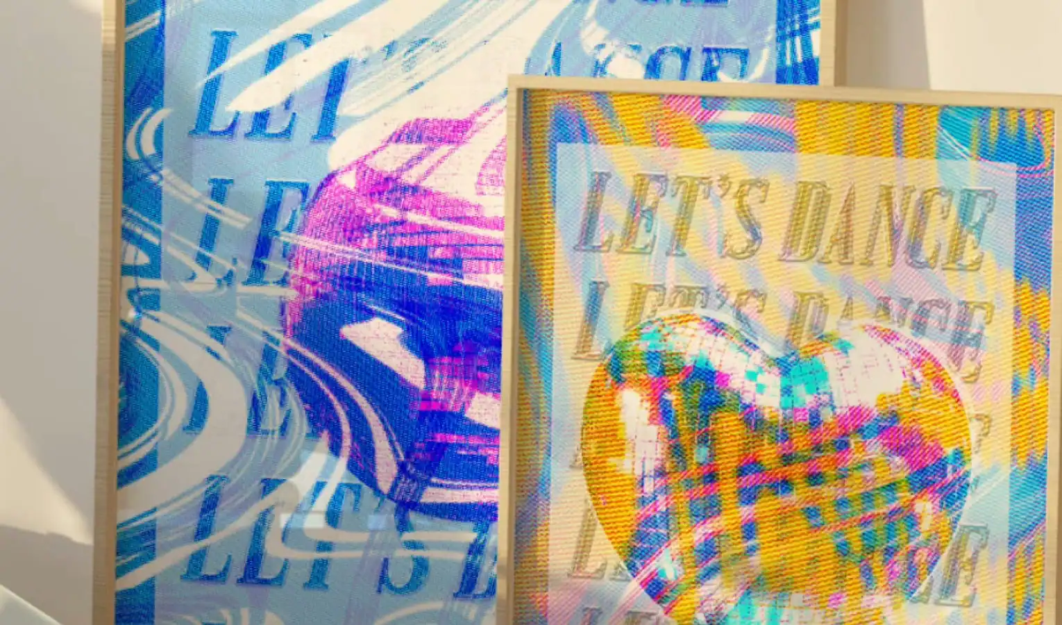 Design it Yourself: Disco Heart Poster Design it Yourself: Disco Heart Poster