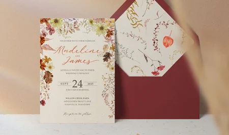 How to Design a Rustic Wedding Invitation