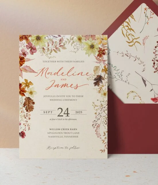 How to Design a Rustic Wedding Invitation
