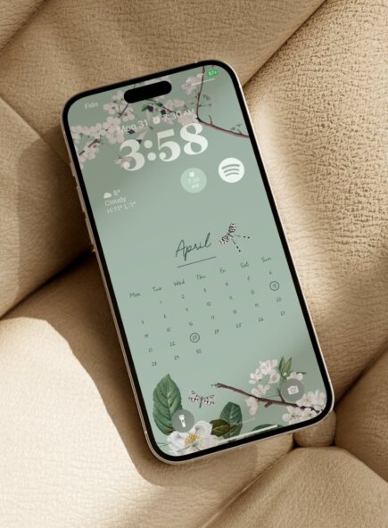 Design it Yourself: Spring Wallpaper