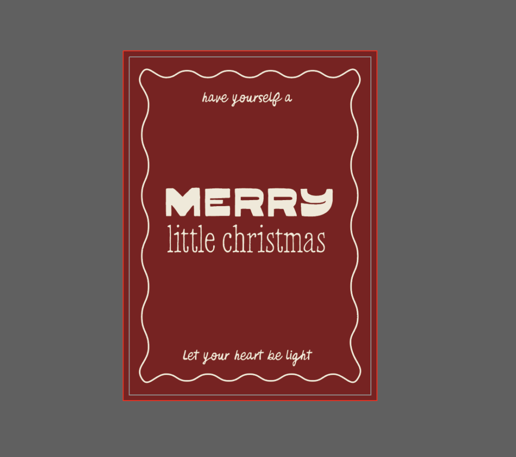 Design It Yourself: Retro Greeting Card with a Handmade Feel