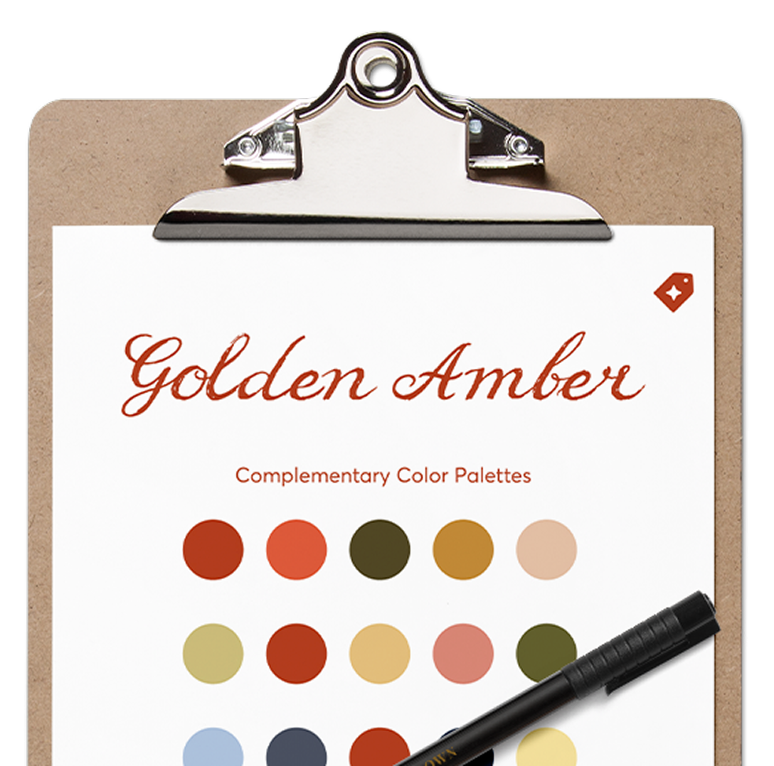 Golden Amber Palettes