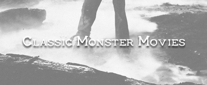 The Typography of Classic Monster Movies