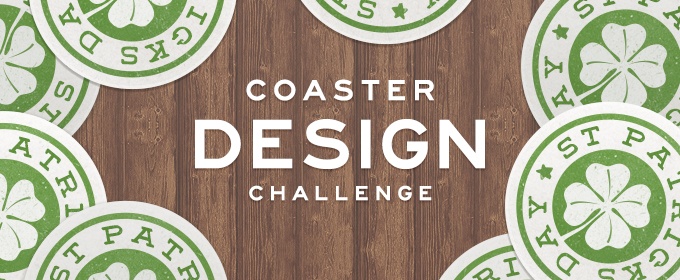 St. Patrick's Day Coaster Design Challenge