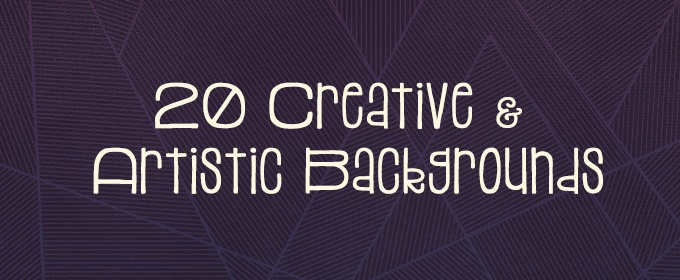 20 Creative & Artistic Digital Paper Backgrounds