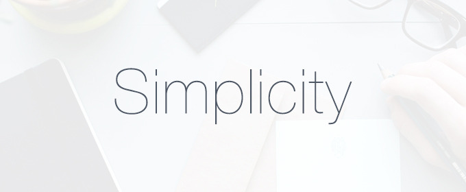Simplicity in Web and Graphic Design