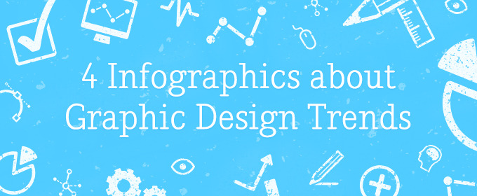 4 Infographics about Graphic Design Trends