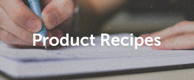 Product Recipes: Create a beautiful book