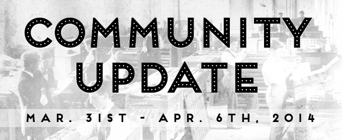Creative Market Community Update for Mar. 31 – Apr. 6