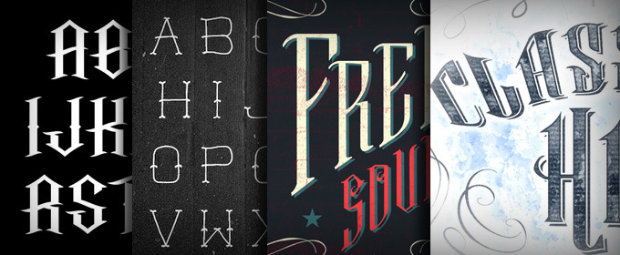 20 Cool Tattoo Fonts For Your Next Vintage Design