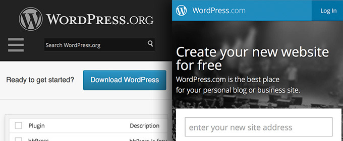 WordPress.com vs. WordPress.org