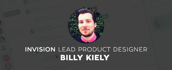 Creative Spotlight: InVision Designer Billy Kiely
