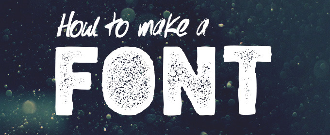 Tyler Finck on Type Design: How to Make a Font