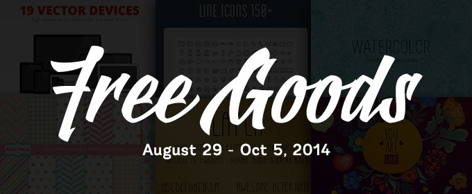Free Goods of the Week: September 29, 2014
