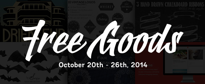 Free Goods of the Week: October 20, 2014