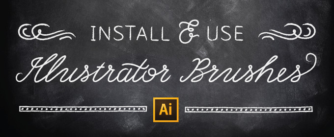 How to Install and Use Illustrator Brushes