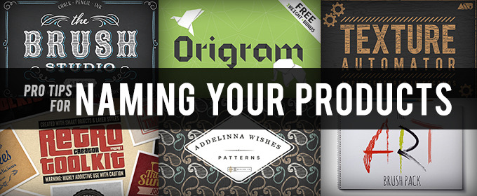 Pro Tips for Naming Your Creative Market Products