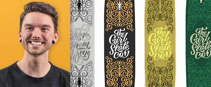 How Scott Biersack Designed an Awesome Girl Skate Co. Deck