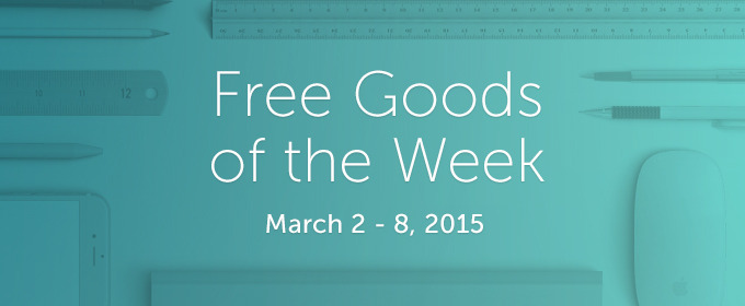 6 Free Design Goods To Download This Week: Mar 2, 2015