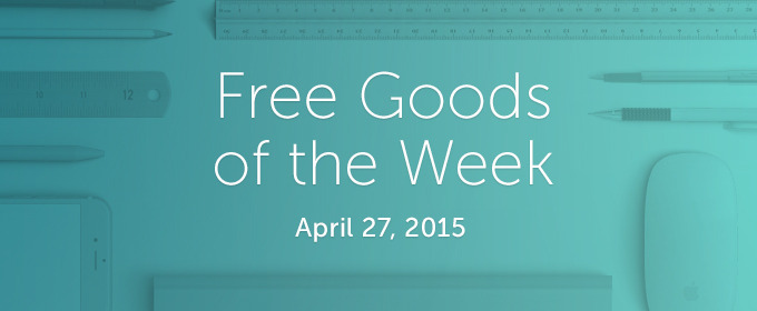 6 Free Design Goods To Download This Week: Apr 27, 2015