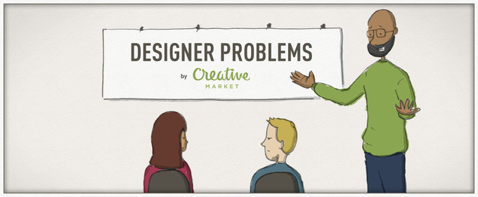 Designer Problems Comic #3: The Logo