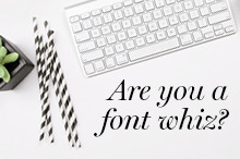 Arial, Helvetica or Myriad Pro? Take The Quiz!