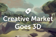 Creative Market Goes 3D!