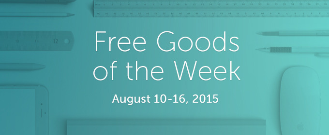 6 Free Design Goods To Download This Week: August 10, 2015