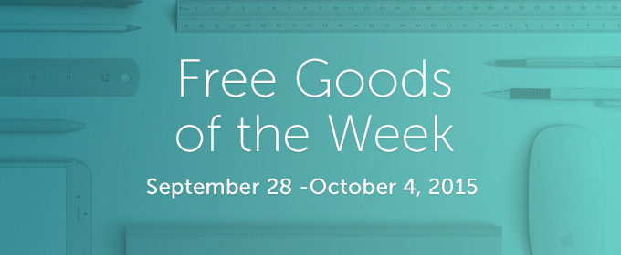 6 Free Design Goods To Download This Week: September 28, 2015