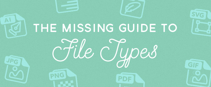 Infographic: The Missing Guide to File Types