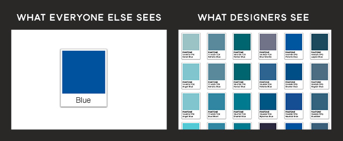 What Designers See Vs. What Everyone Else Sees