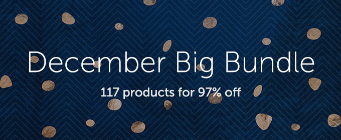 December Big Bundle: Over $1,700 in Design Goods For Only $39!