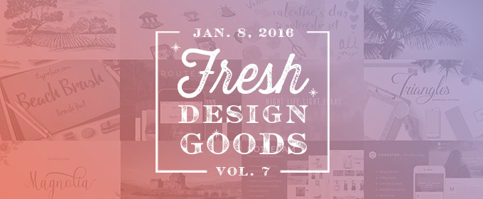 This Week's Fresh Design Products: Vol. 7