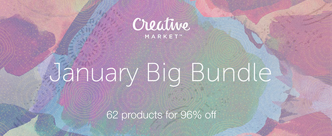January Big Bundle: Over $1,000 in Design Goods For Only $39!