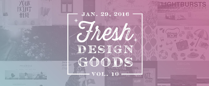 This Week's Fresh Design Goods: Vol. 10