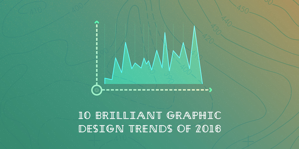 flat graphic design trend