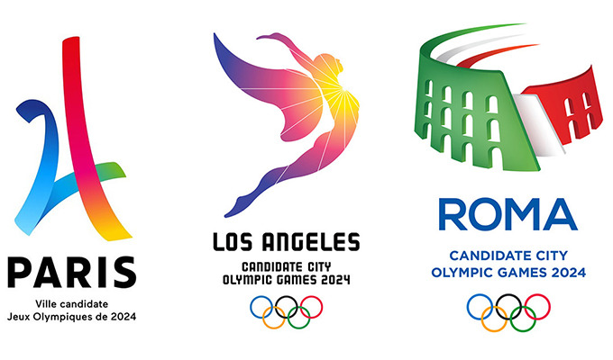 Paris, L.A. and Rome Unveil Official Logos For The 2024 Olympic Games