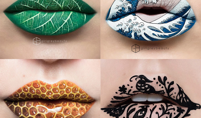 Makeup Artist Creates Extraordinary Lip Art