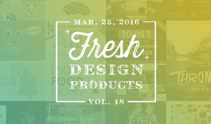 This Week's Fresh Design Products: Vol. 18