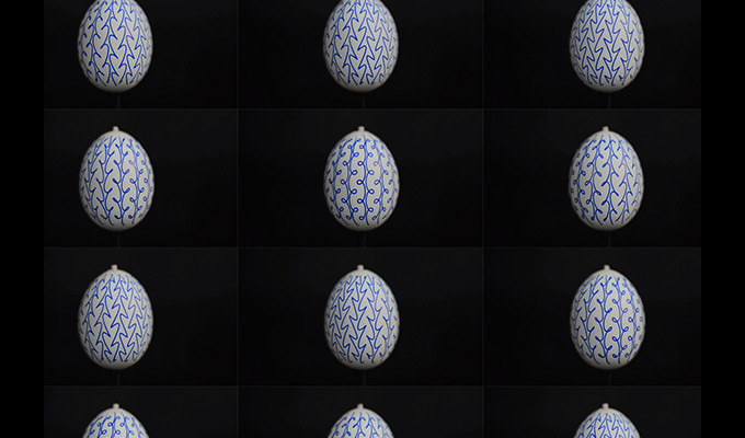 Making Easter Fun with Stroboscopic Patterns on Eggs