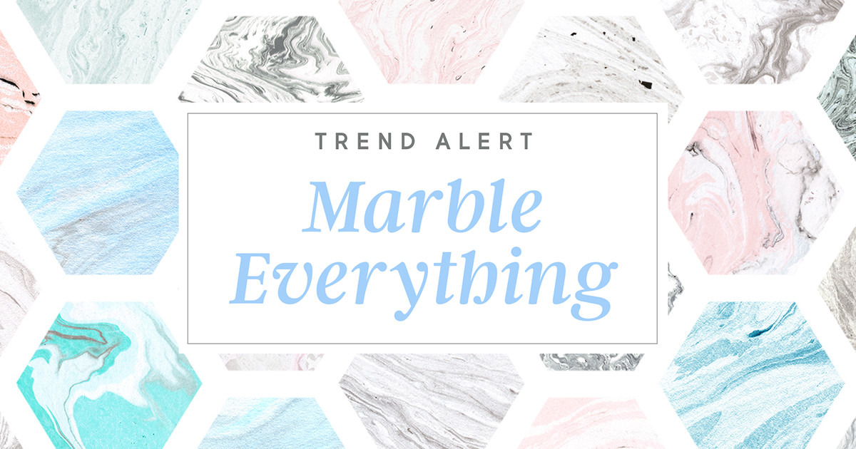 Trend Alert: All Marble Everything