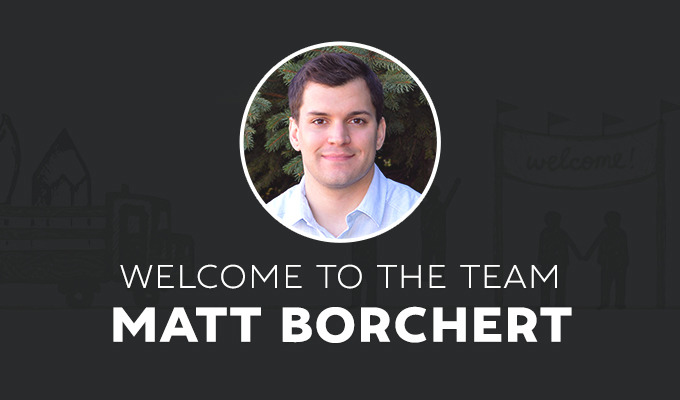 Welcome Matt to the Team